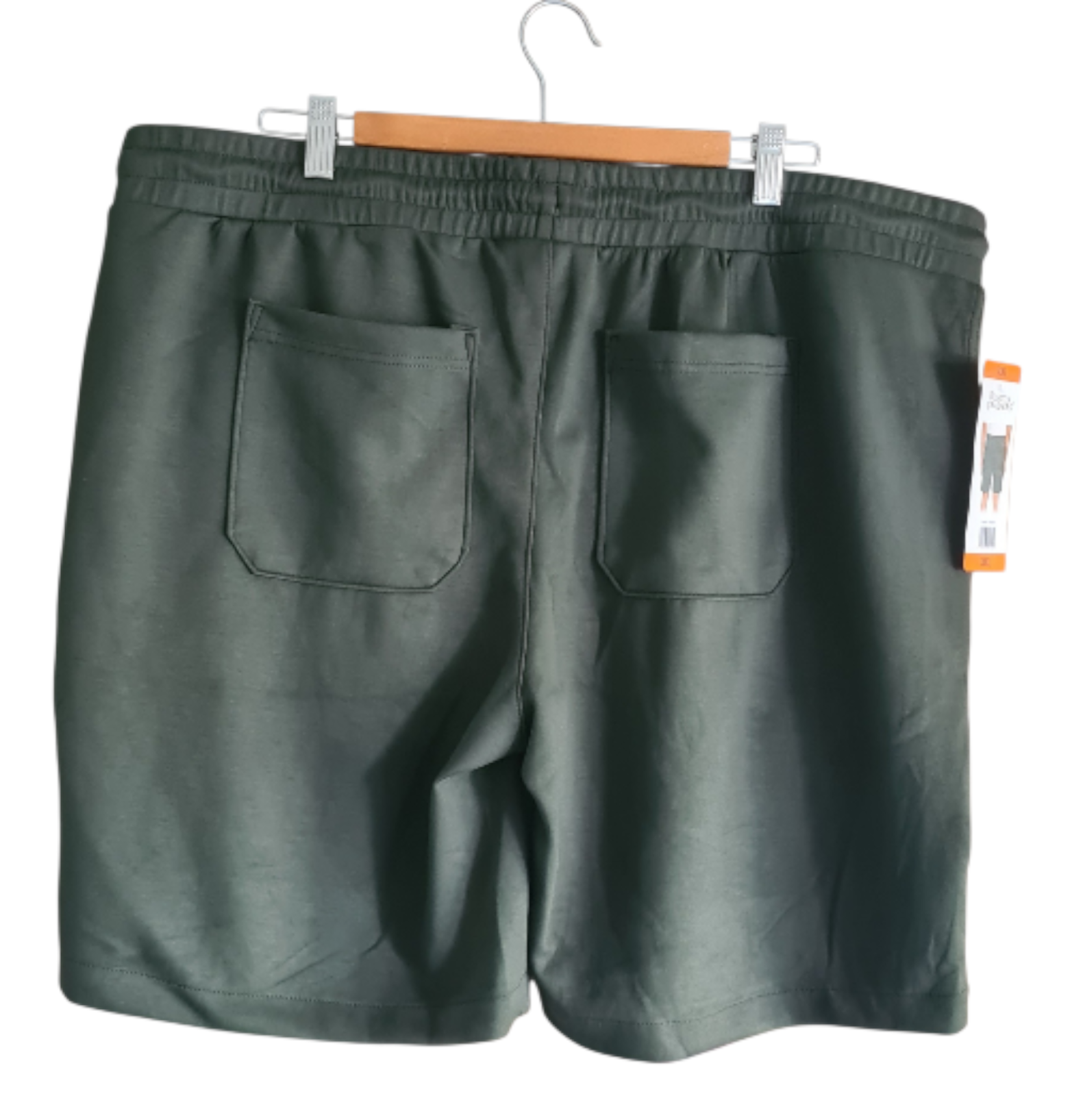 NEW BOSTON TRADERS Men's Super Soft Shorts - Olive - Size XXL - FREE POST!