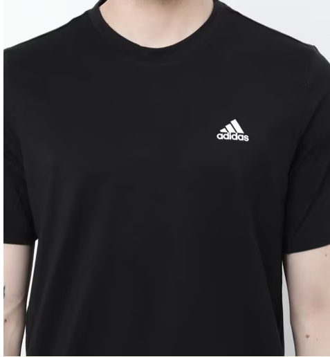 New adidas Men's M SL SJ  Tee/ T-Shirt - Black - Size XL -  100% Cotton