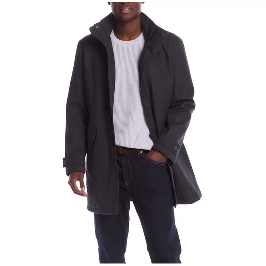 NEW Weatherproof Men's Twill Tech Coat | Dark Charcoal | Size XL - FREE POST