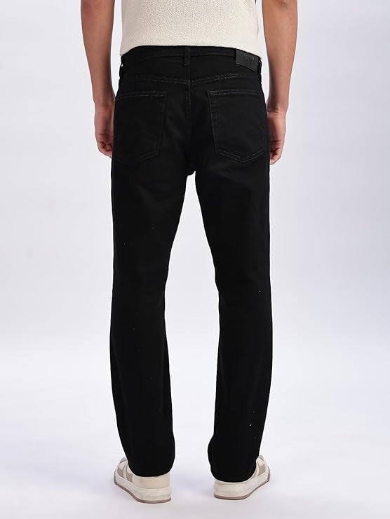 NEW Calvin Klein Men's Slim Straight High Stretch Jeans -Black - Size W42 x L32