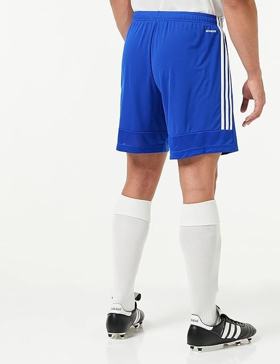 New Adidas Men’s Aeroready Sereno 3-Stripes Shorts – Royal Blue – Size XL