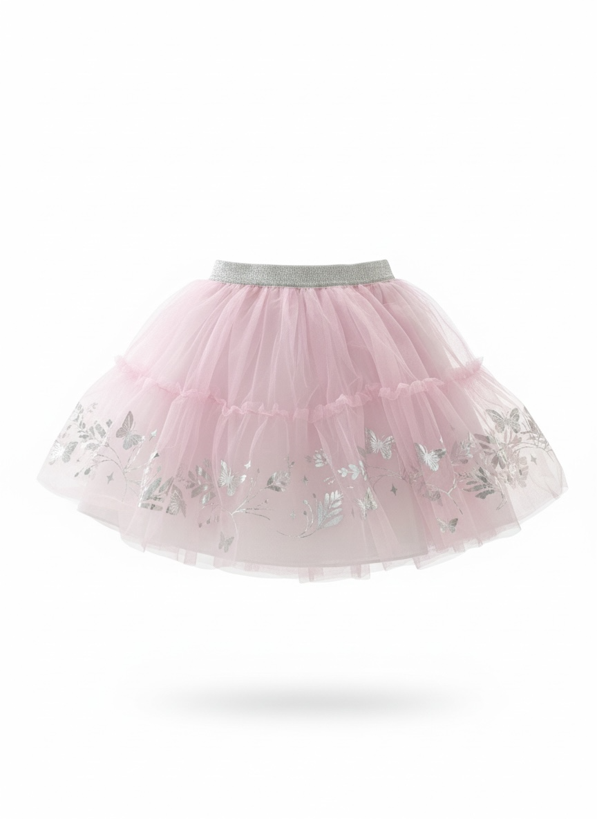 New Disney Princess Girls Tee & Tutu Set - 2 Piece -Age 4 & 5