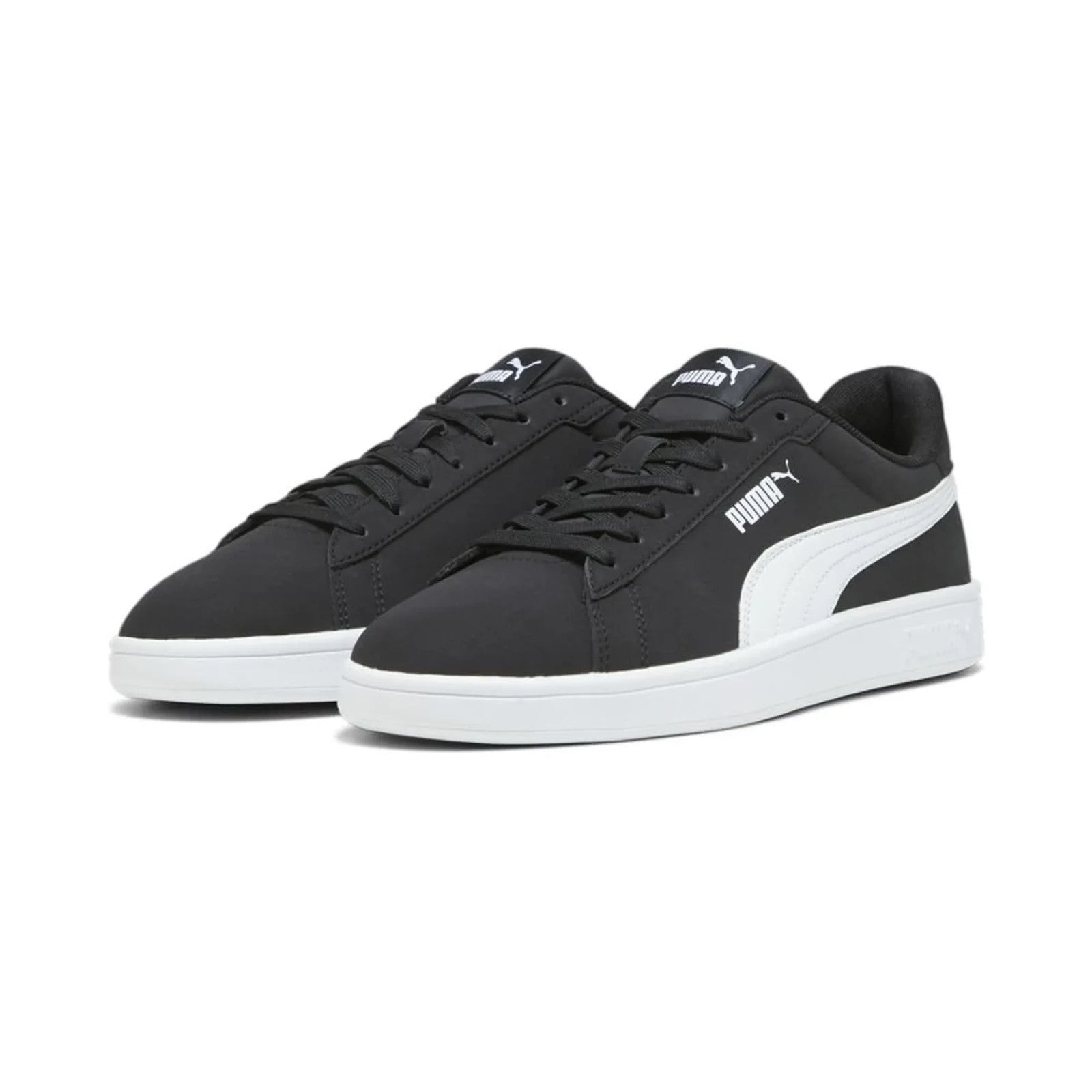 NEW Puma Men's Smash 3.0 L Trainers  | Black | Size US 8 (UK7)