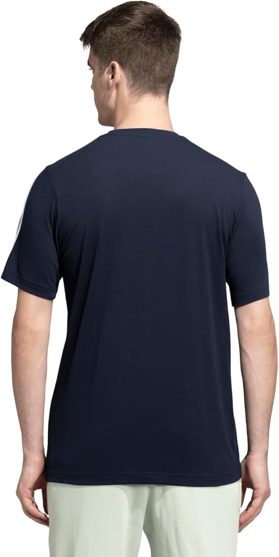 New adidas M 3S SJ T Men's  Tee/T-Shirt - Legink - Size Small -  100% Cotton