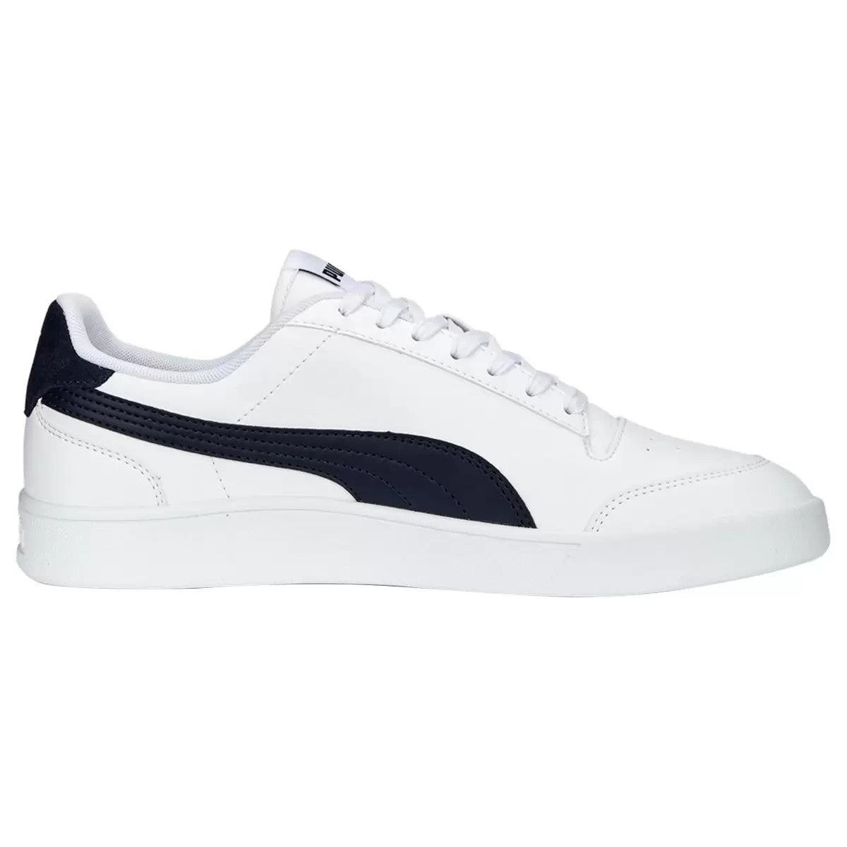 NEW PUMA Men’s Shuffle Sneakers – White/Navy - Size US 9.5 / UK 8.5