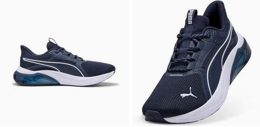 NEW Puma Men's Cell Thrill Dash Running Shoes | Navy | Size US 13 (UK 12)