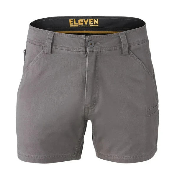 New ELEVEN Workwear Men’s Super Lightweight Jolt Shorts – Tarmac – Size 67R / 26