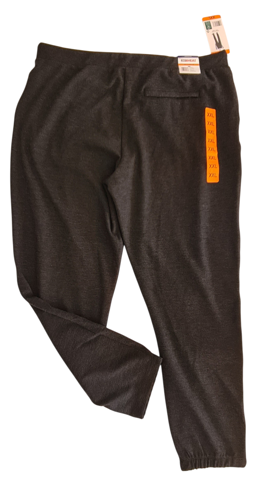 New 32 Degrees Men’s Heat Jogger Pants – Heather Black - Size XXL
