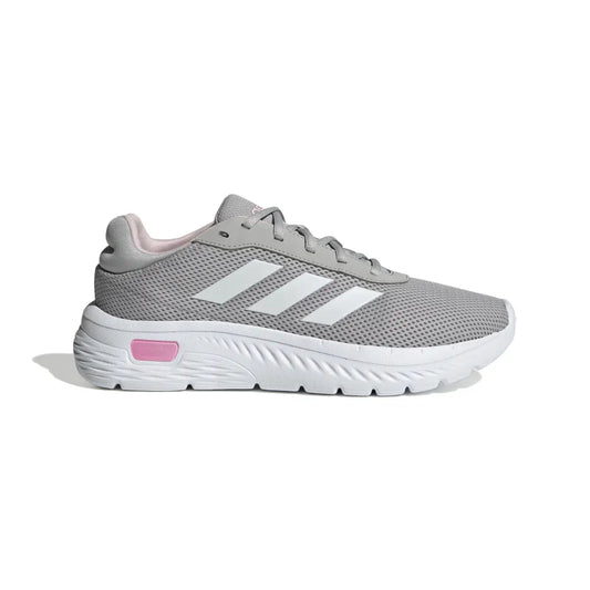 Adidas Cloudfoam Comfy Women’s Running Shoes Grey/ White/Pink