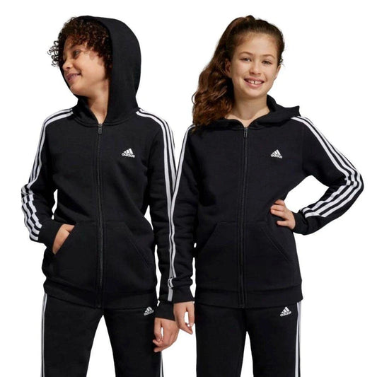 Adidas Junior U 3S FL FZ Hoodie - Size 9-10Yrs | Unisex
