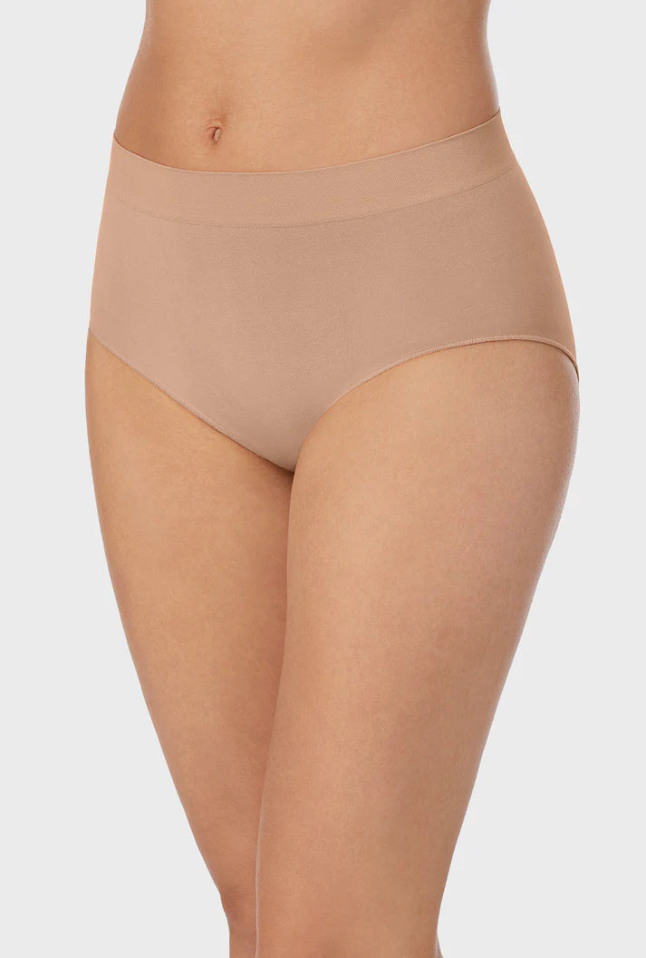 CAROLE HOCKMAN 5pk Seamless Brief - Neutral & Black - Size XL