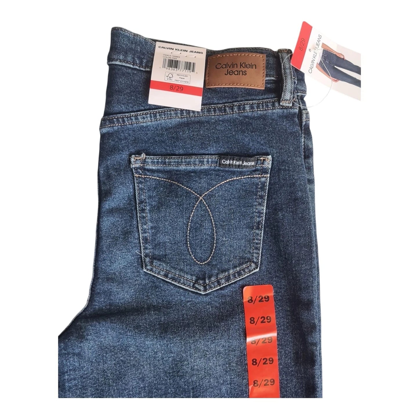 Calvin Klein Jeans Women's 90's Straight Jeans - Pier - Size 29