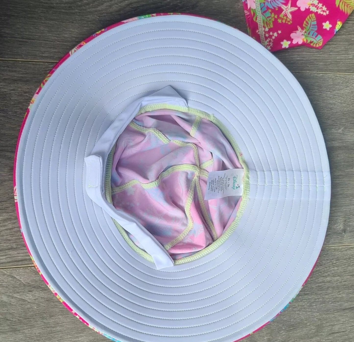 Disney Baby Ariel 3 Piece Swim Set -  Swim Nappy, Long Sleeve Rash & Hat