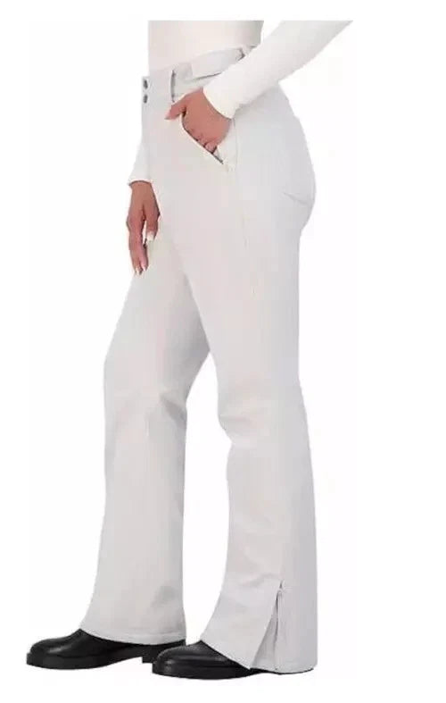 GERRY Women's 4 Way Stretch Water Resistant Ski Snow Pant - Grey - Size XXL