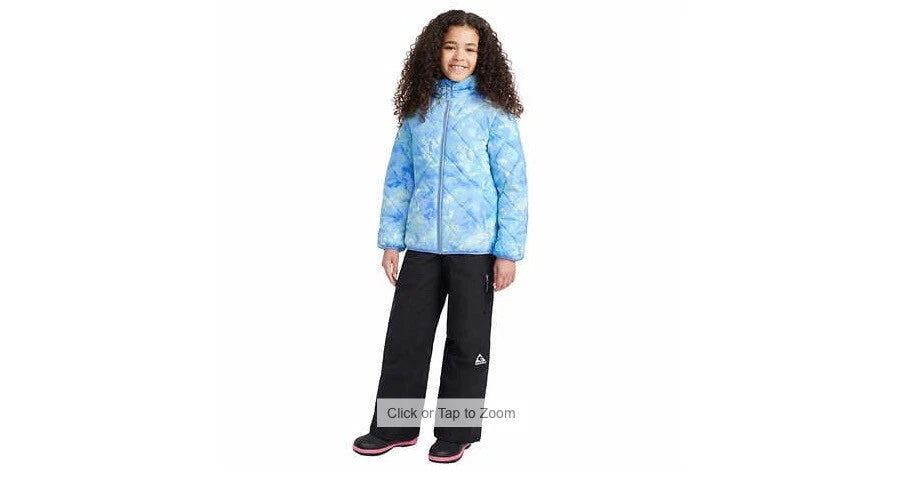 Gerry Girls 3 in 1 Systems Jacket with Beanie | Light Blue | Age 10/12 Youth Medium