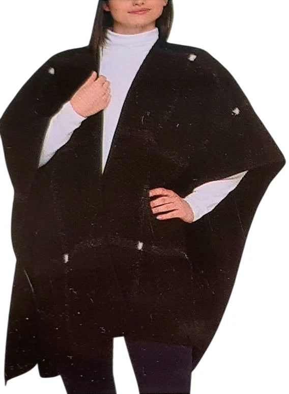 IKE BEHAR Reversible Ladies Fashion Wrap - One Size