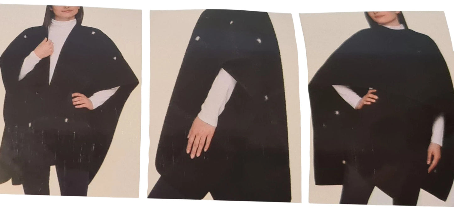 IKE BEHAR Reversible Ladies Fashion Wrap - One Size