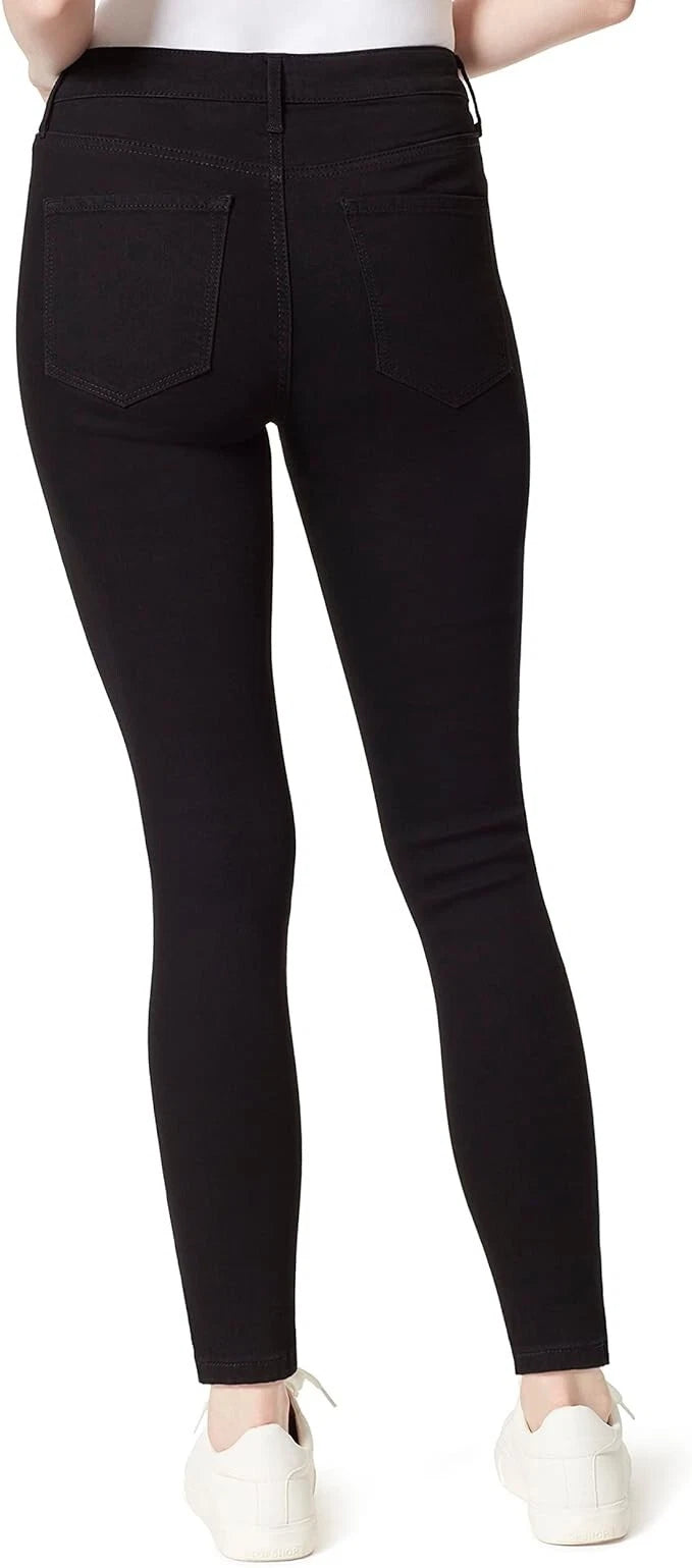 Jessica Simpson Women's High Rise Skinny Stretch Jeans - Size 12 - Black