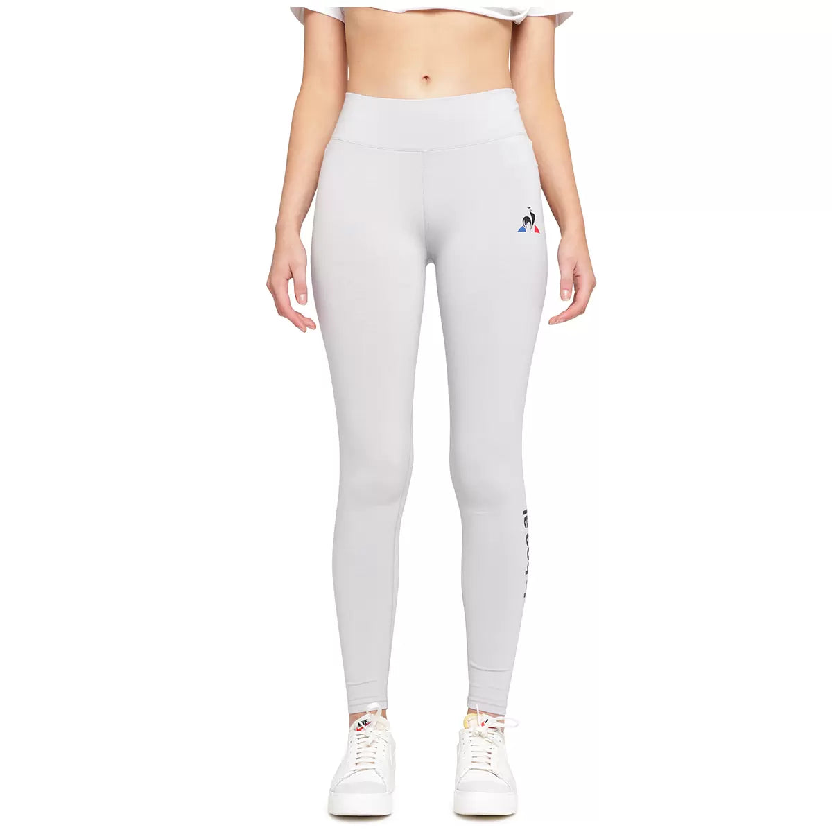 Le Coq Sportif Women's Amelie Legging/Tight - Grey - Size SMALL