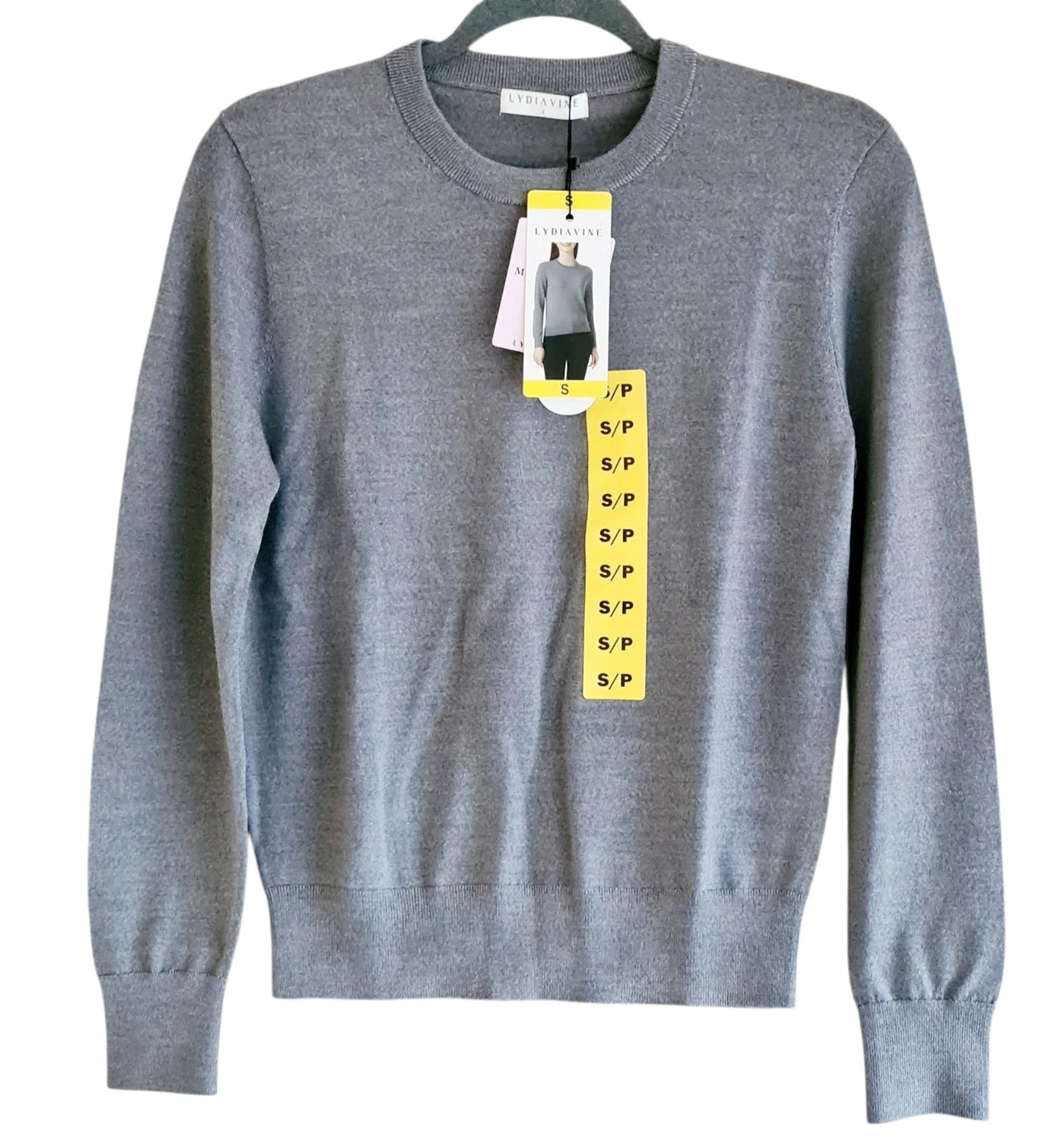 Lydia Vine Women 's 100% Extra Fine MERINO Wool Sweater - Size Small