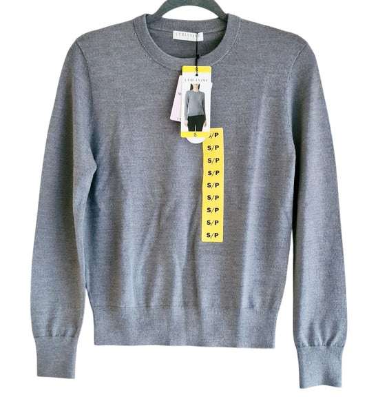 Lydia Vine Women 's 100% Extra Fine MERINO Wool Sweater - Size Small