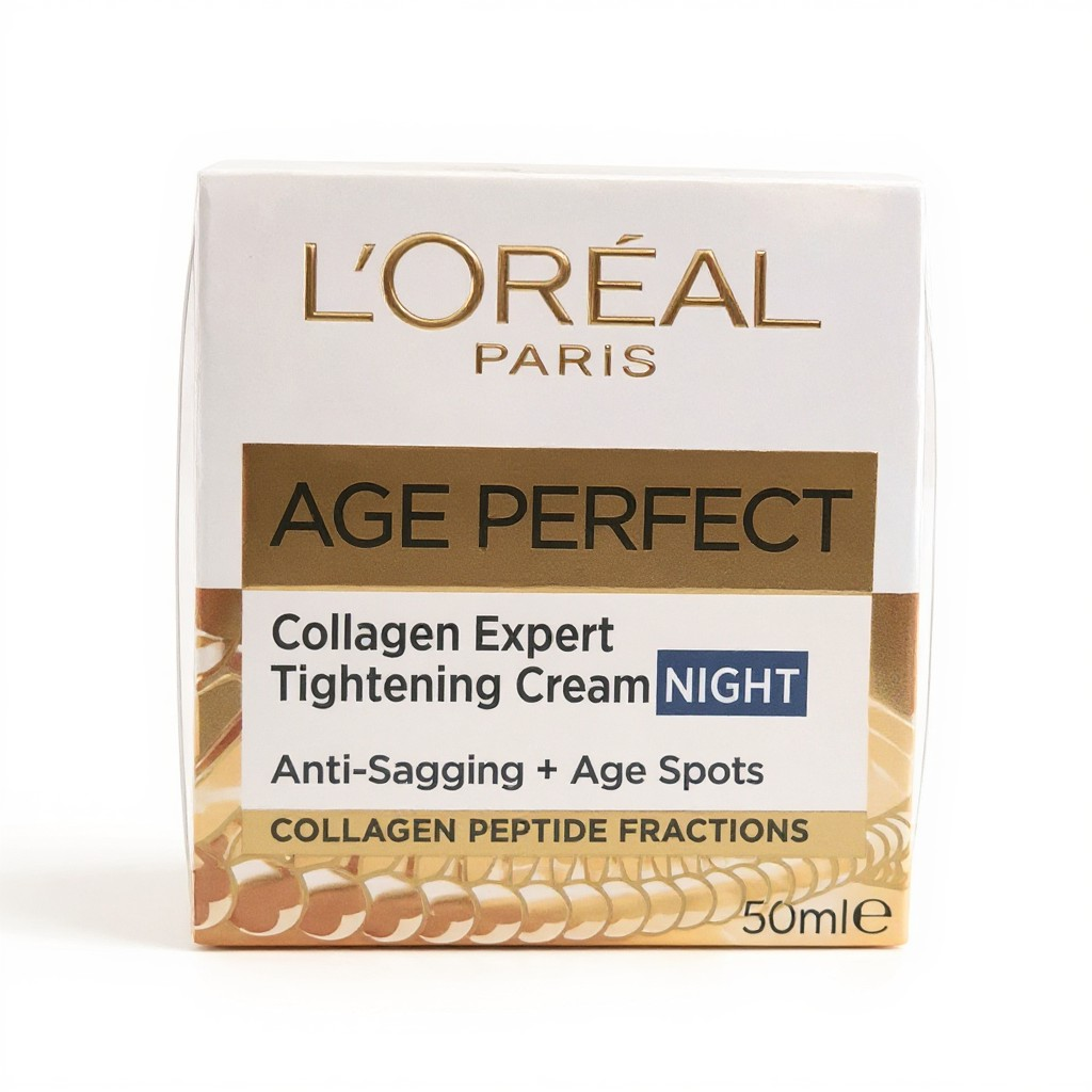 L’Oreal Age Perfect Collagen Expert Night Cream 50ml Anti-Sagging Dark Spots 50+