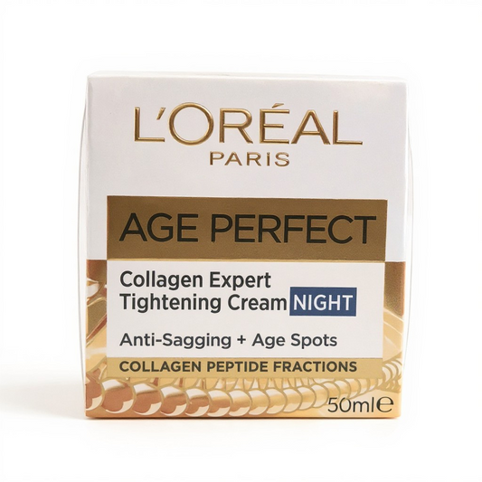 L’Oreal Age Perfect Collagen Expert Night Cream 50ml Anti-Sagging Dark Spots 50+