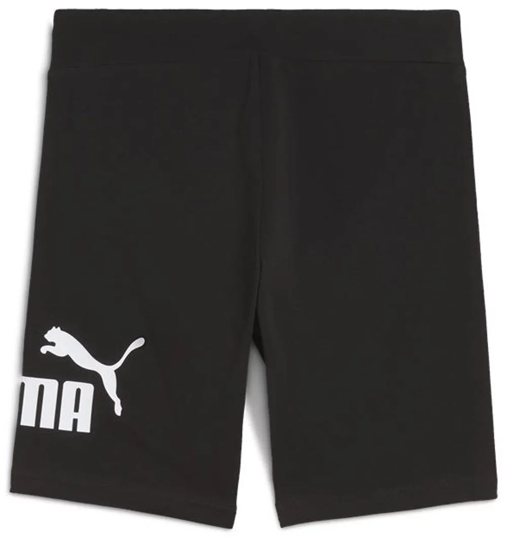 Puma Women's Ess No. 1 Logo 7'' Short Leggings - Black - Size XS