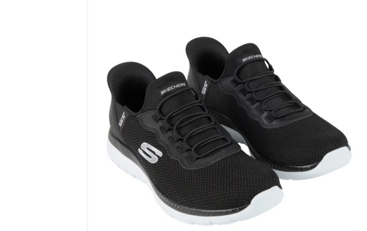 Skechers Women's Swift Fit Bountiful Trainer Shoe - Black