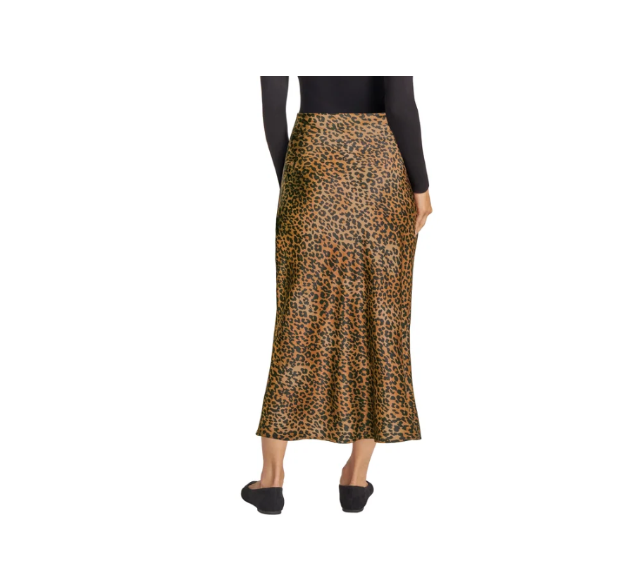 New Matty M Women's Satin Skirt - Size Small - Soft elastic at waist
