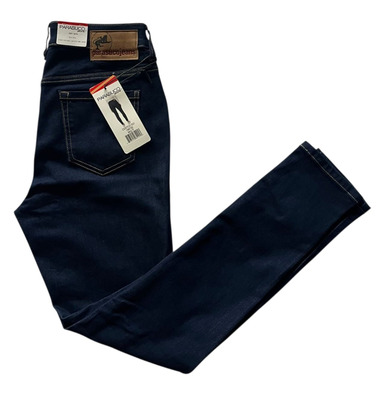 Parasuco Women's Mid Rise Classic Slim Ankle Jeans With Tummy Control