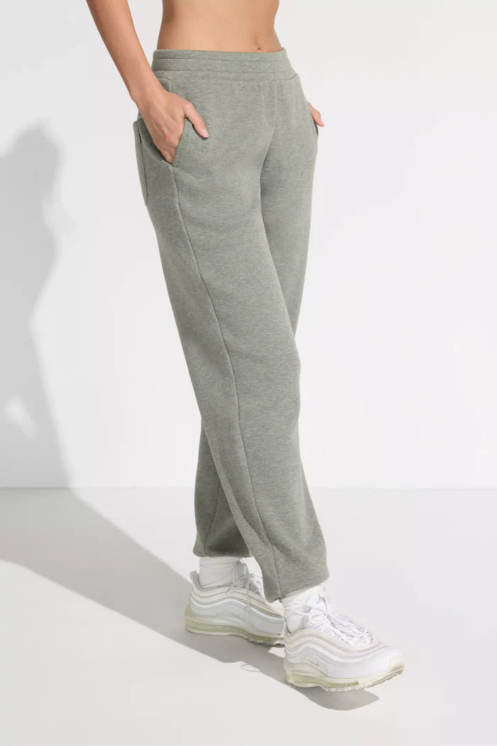 Mondetta Heathered Green Fleece Jogger -Relaxed Fit - Size XL