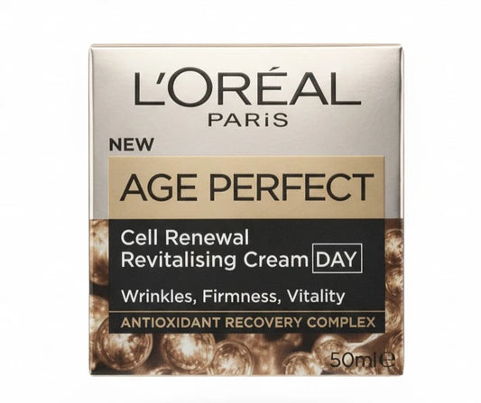 New L’Oreal Age Perfect Cell Renewal Day Cream 50+ Anti Wrinkle Firming 50ml